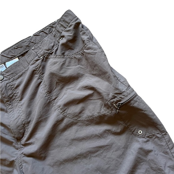 Columbia Tan Cargo Crop Pants | Women's 2XL - Picture 2 of 9